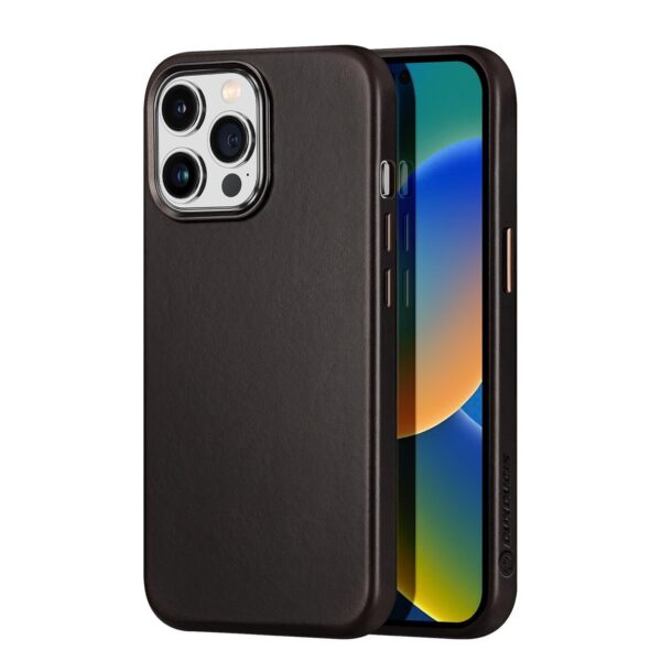 Husă protecție Dux Ducis pentru iPhone 14 Pro, maro