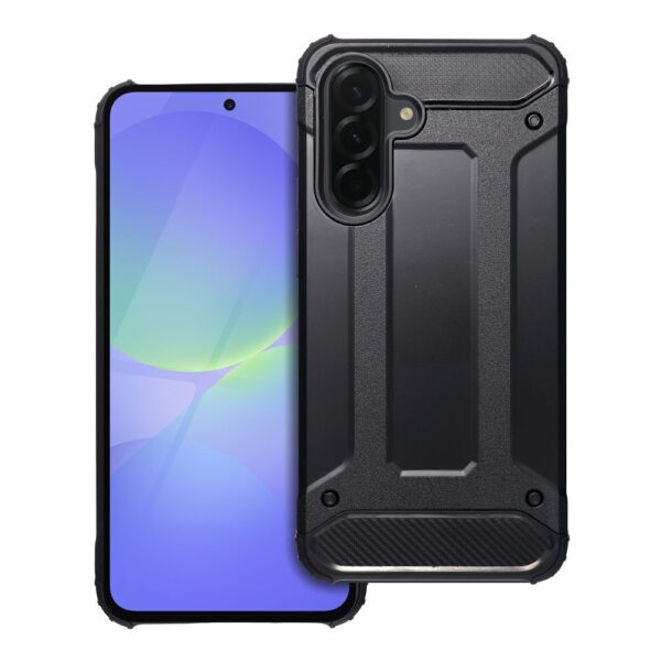 Husă protecție Armor pentru Samsung Galaxy A36, neagră