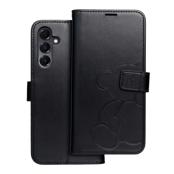 Husă de protecție flip cover Bear pentru Samsung Galaxy A16, negru