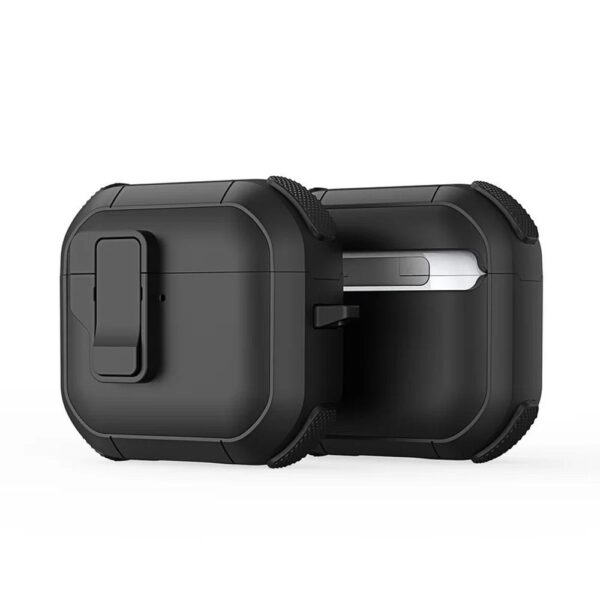 Carcasă de protecție Dux Ducis Pecp pentru AirPods 4, neagră