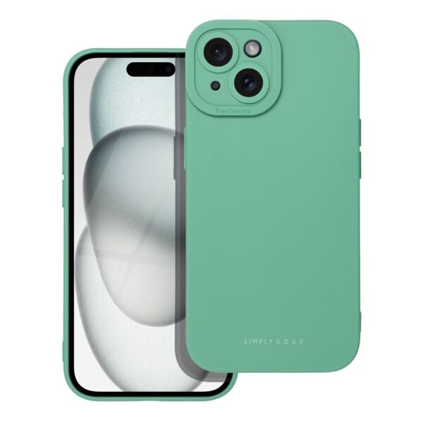 Husă protecție Roar pentru iPhone 15, verde