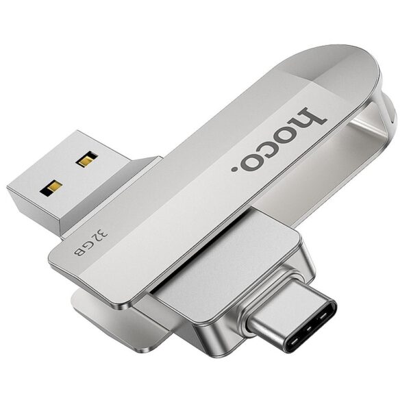 Memory stick USB 3.0 32GB (USB A + USB C) UD10 argintiu