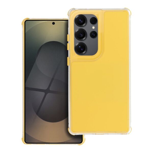 Husă de protecție pentru Samsung Galaxy S25 Ultra, galbenă