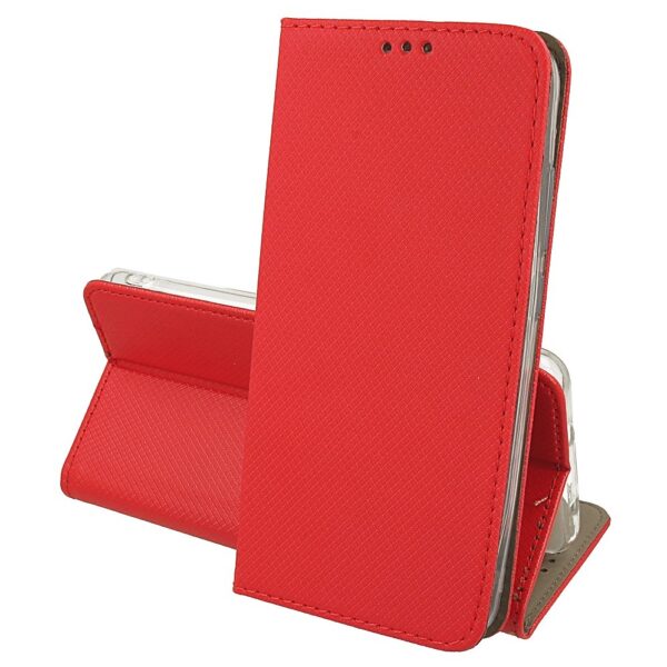 Husa tip carte pentru Samsung Galaxy A02 / M02 4G Rosu