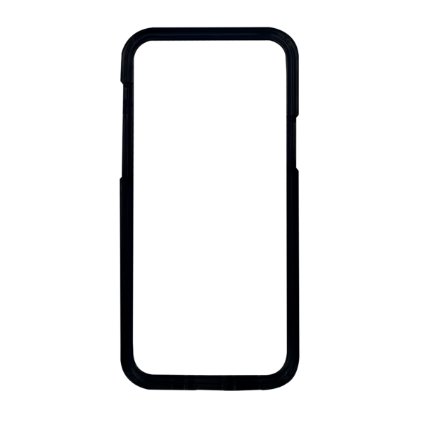 Bumper protecție antișoc compatibil iPhone X, XS, negru