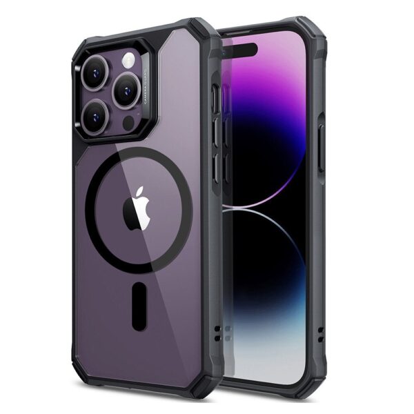 Husă protecție ESR compatibilă MagSafe pentru iPhone 14 Pro Max, transparentă