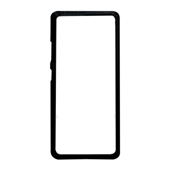 Bumper protecție antișoc compatibil Samsung Galaxy S21, negru