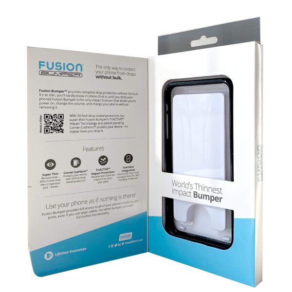 Bumper protecție antișoc compatibil iPhone 12 Mini, negru
