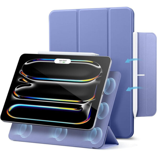 Husă de protecție ESR Rebound Magnetic pentru iPad Pro 11” 2024, violet