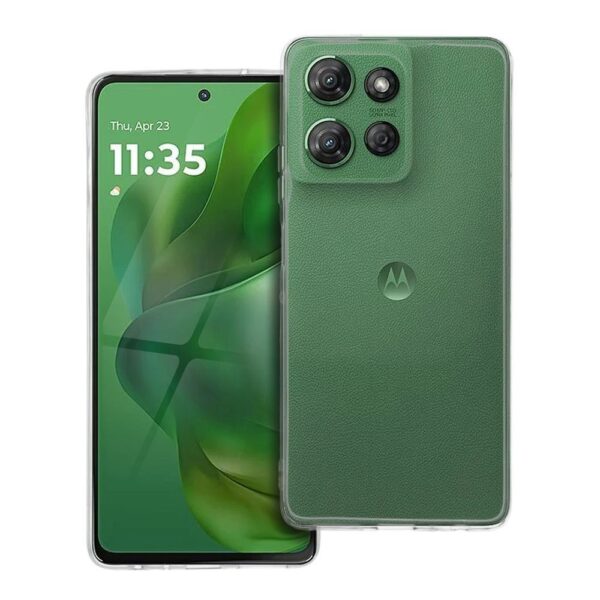 Husă de protecție pentru Motorola Moto G Play 2025, transparentă