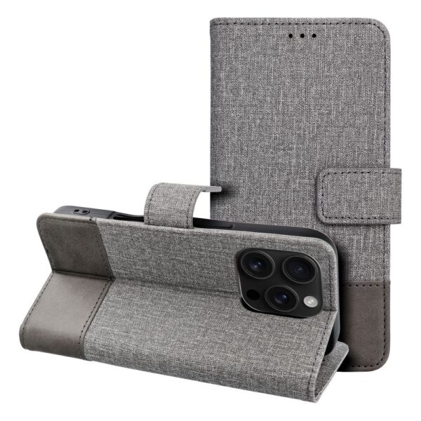 Husă flip cover pentru Samsung Galaxy S25 FE, gri