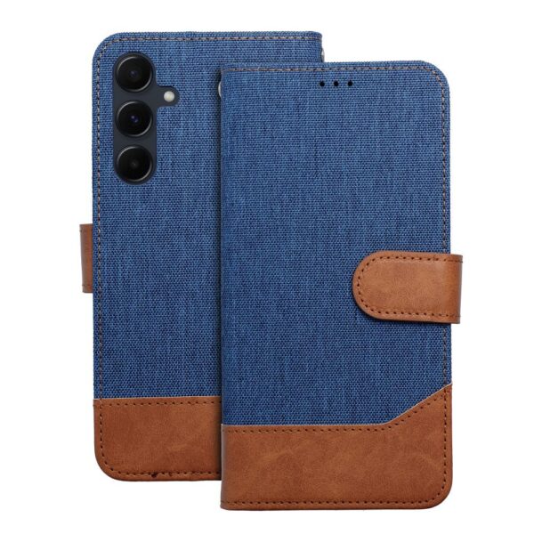 Husă flip cover pentru Samsung Galaxy S25 FE, albastră