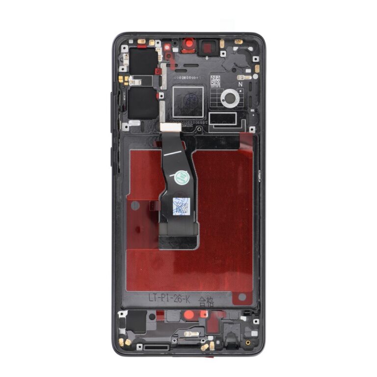 display megamobile huawei p30 oled ecran huawei p30 cu rama neagra