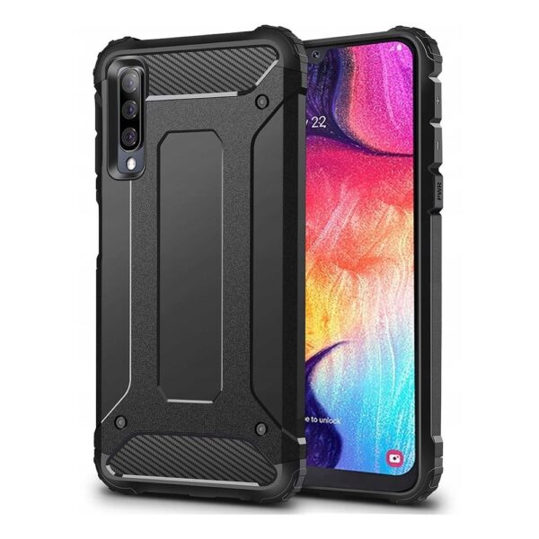 Husă de protecție pentru Samsung Galaxy A20, A20s, A30, A30s, A50, A50s, neagră