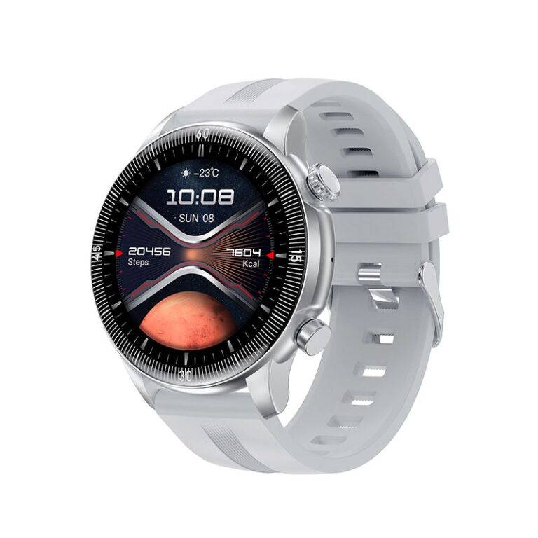 Smartwatch Hoco Y31 argintiu ecran 1.46 inch functie apel Bluetooth IP67