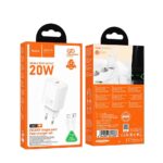 Incarcator telefon Hoco N60 20W Lightning alb cu cablu inclus