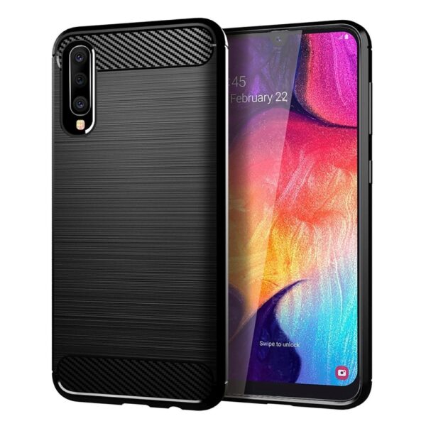 Husă de protecție pentru Samsung Galaxy A20, A20s, A30, A30s, A50, A50s, neagră