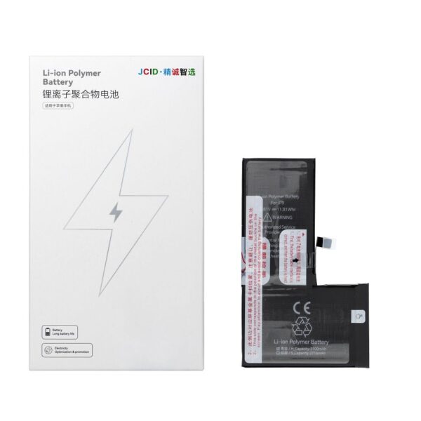 Acumulator JCID pentru iPhone X, 3100 mAh, capacitate mare