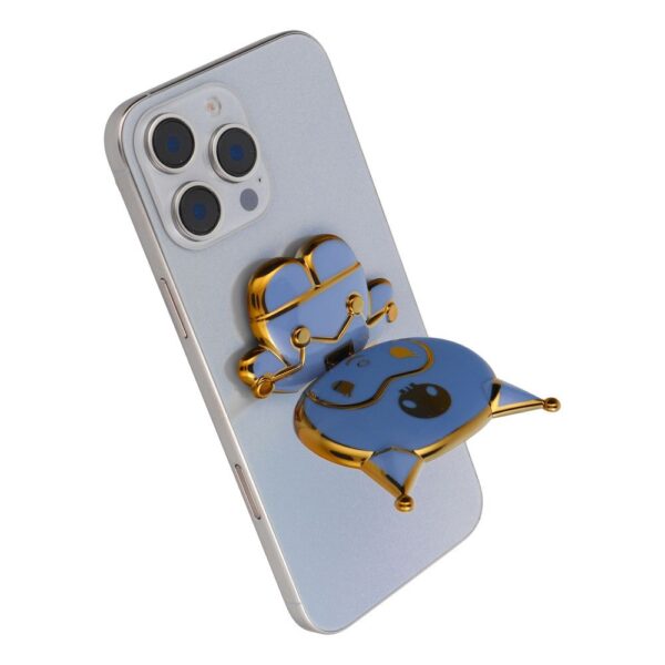 suport telefon autoadeziv Doll albastru