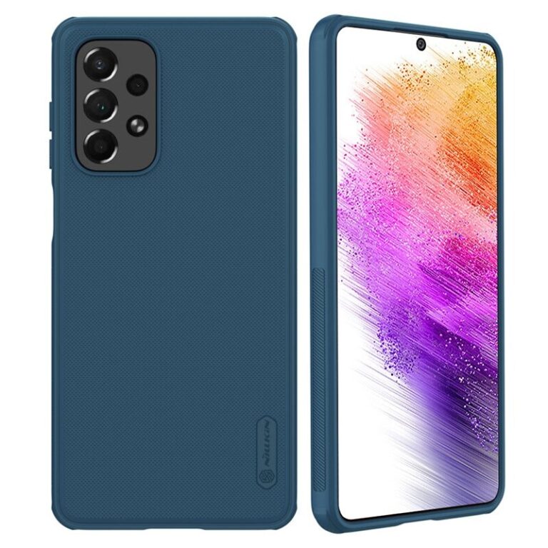 Husa Samsung Galaxy A73 5G Nillkin Super Frosted - Albastru