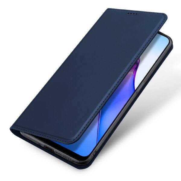 Husă flip cover Dux Ducis pentru Oppo Reno 8 Pro, albastră