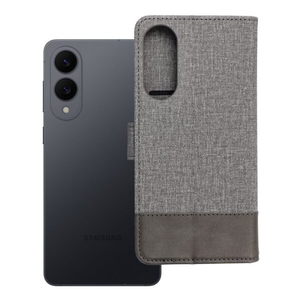 Husă flip cover pentru Samsung Galaxy S25 Edge, gri
