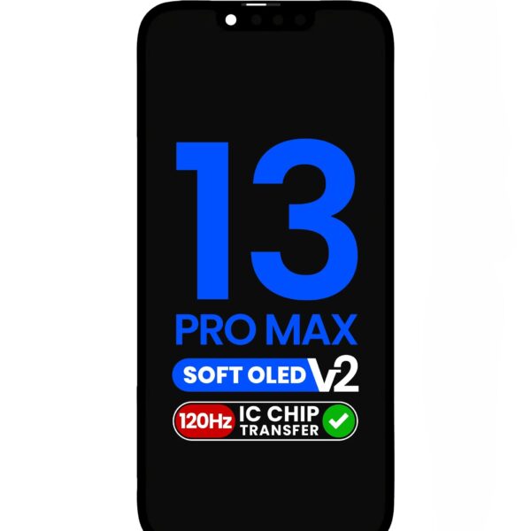 Display compatibil cu iPhone 13 Pro Max, 120Hz, Soft OLED