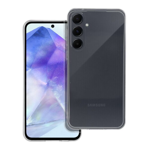 usa Bulk Samsung A55 5G transparenta piesa protectie silicon clear bulk
