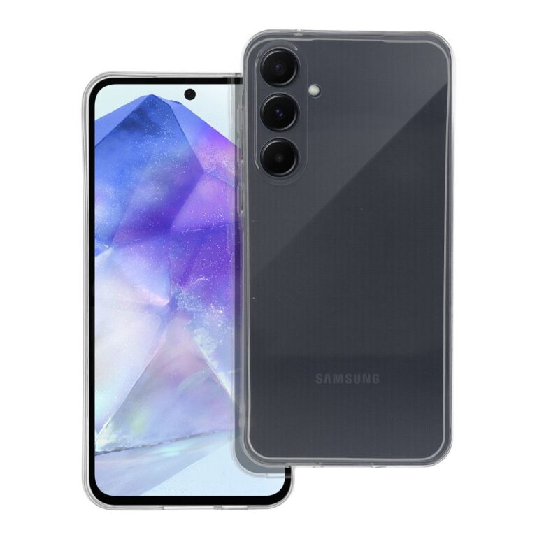 usa Bulk Samsung A55 5G transparenta piesa protectie silicon clear bulk