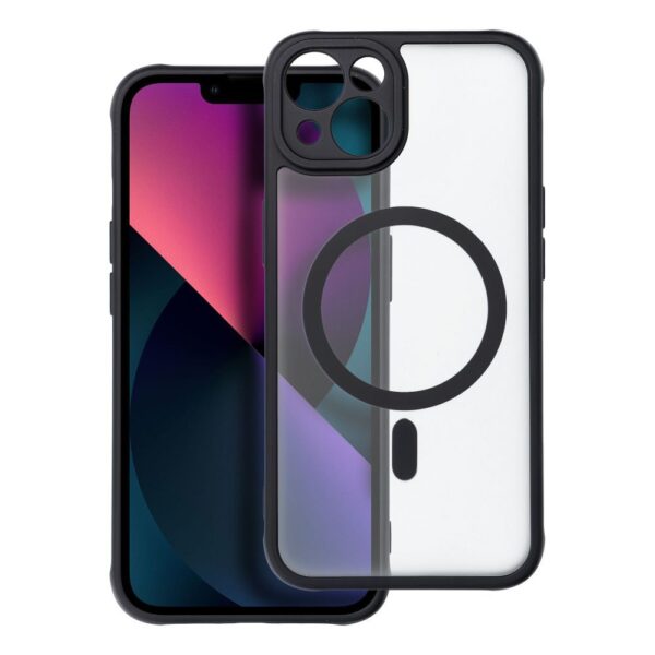 Husa Mag Cover iPhone 13 transparenta protectie magsafe clear