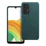 Husa Matt Samsung A52 verde protectie silicon mat anti-amprenta
