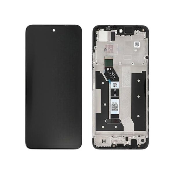 Display Motorola Moto G35 5G cu rama MegaMobile ansamblu ecran complet structura