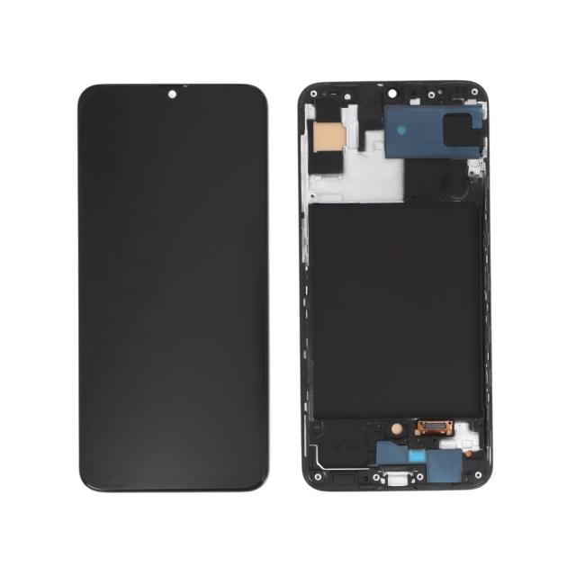 display samsung a30s incell cu rama megamobile a307 ansamblu ecran complet lcd digitizer piesa schimb