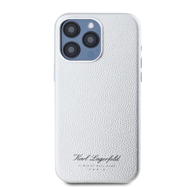 Husa Karl Lagerfeld PU Hotel RSG iPhone 15 Pro Max gri