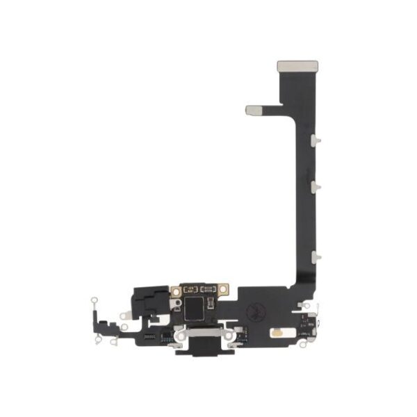 mufa flex incarcare pentru iphone 11 pro max negru swap original apple charging port lightning flex cable