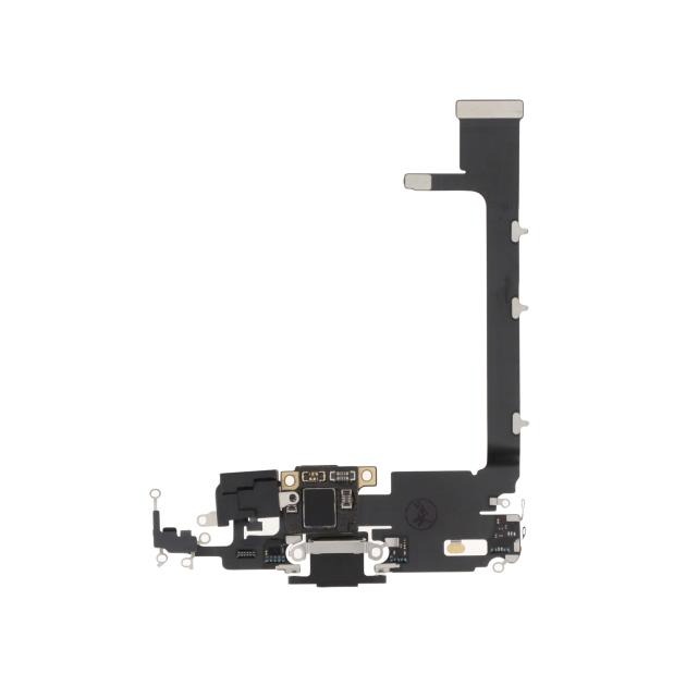 mufa flex incarcare pentru iphone 11 pro max negru swap original apple charging port lightning flex cable