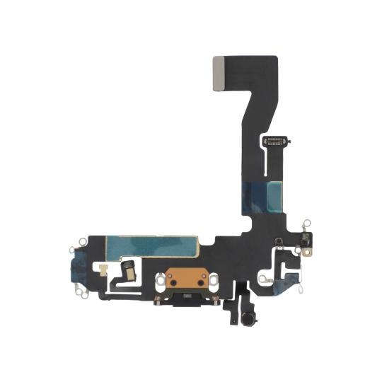 mufa flex incarcare pentru iphone 12 12 pro negru port lightning apple cablu flexibil piesa schimb