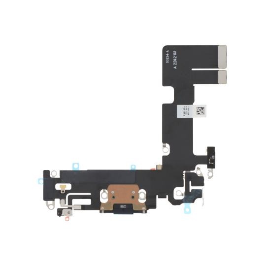 mufa flex incarcare iphone 13 negru swap piesa originala extrasa apple charging port midnight cablu flexibil