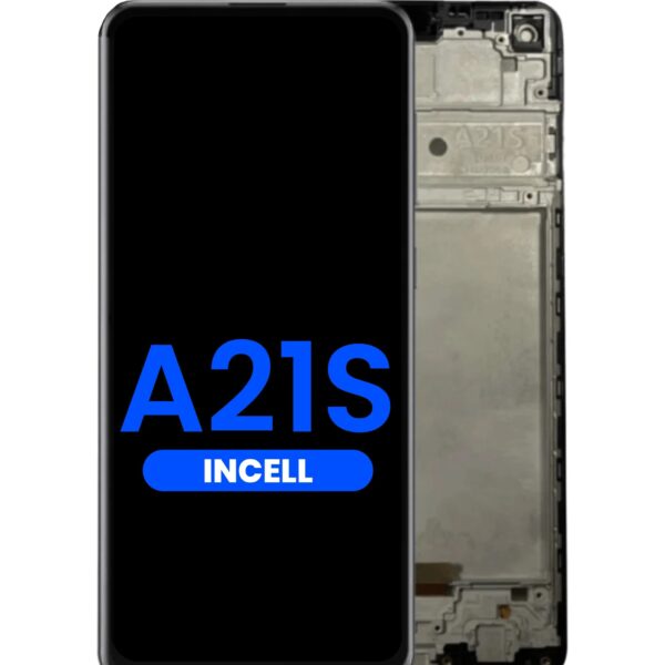 Display compatibil cu Samsung Galaxy A21s (A217), cu ramă