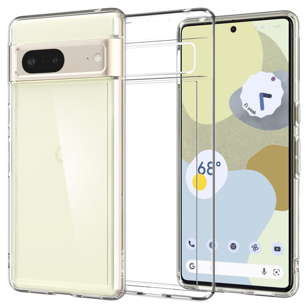 Husa protectie Spigen Ultra Hybrid Google Pixel 7 transparenta anti-ingalbenire originala