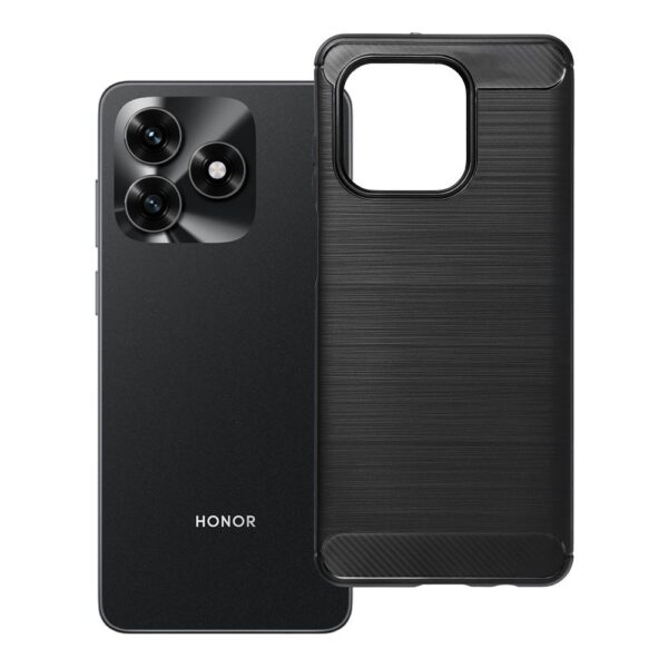 Husa protectie Carbon pentru Honor X5c Plus neagra