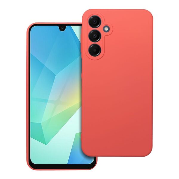 husa protectie Silicone Samsung Galaxy A16 portocalie