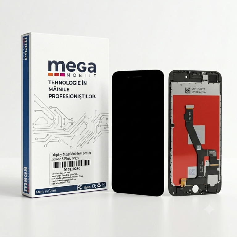 Display MegaMobile iPhone 8 Plus negru