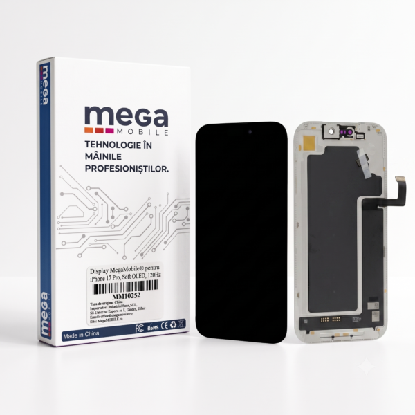display iPhone 17 Pro MegaMobile Soft OLED 120Hz premium