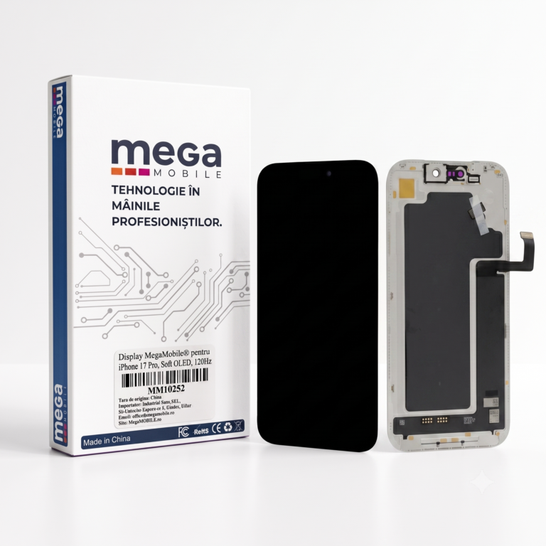 display iPhone 17 Pro MegaMobile Soft OLED 120Hz premium