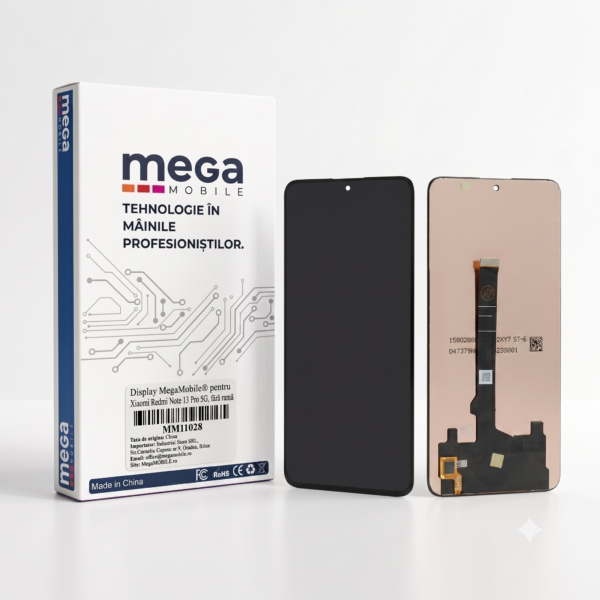 display Xiaomi Redmi Note 13 Pro 5G MegaMobile fara rama premium