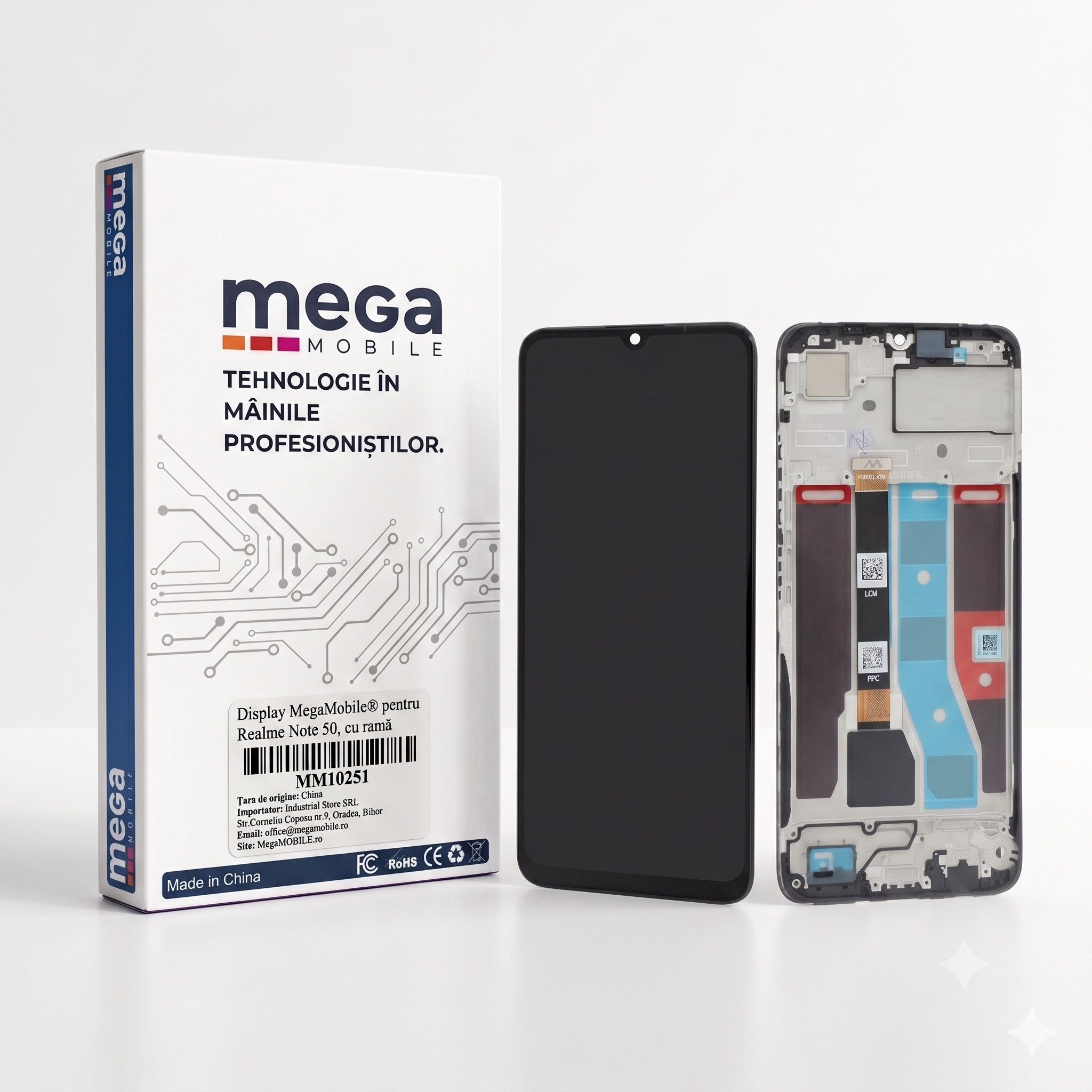 Gemini_Generated_Image_ukvzn6ukvzn6ukvz display Realme Note 50 MegaMobile cu rama complet