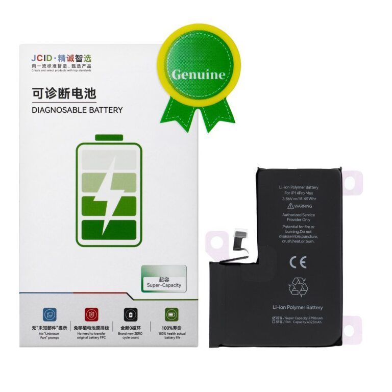 acumulator JCID iPhone 14 Pro Max capacitate mare genuine