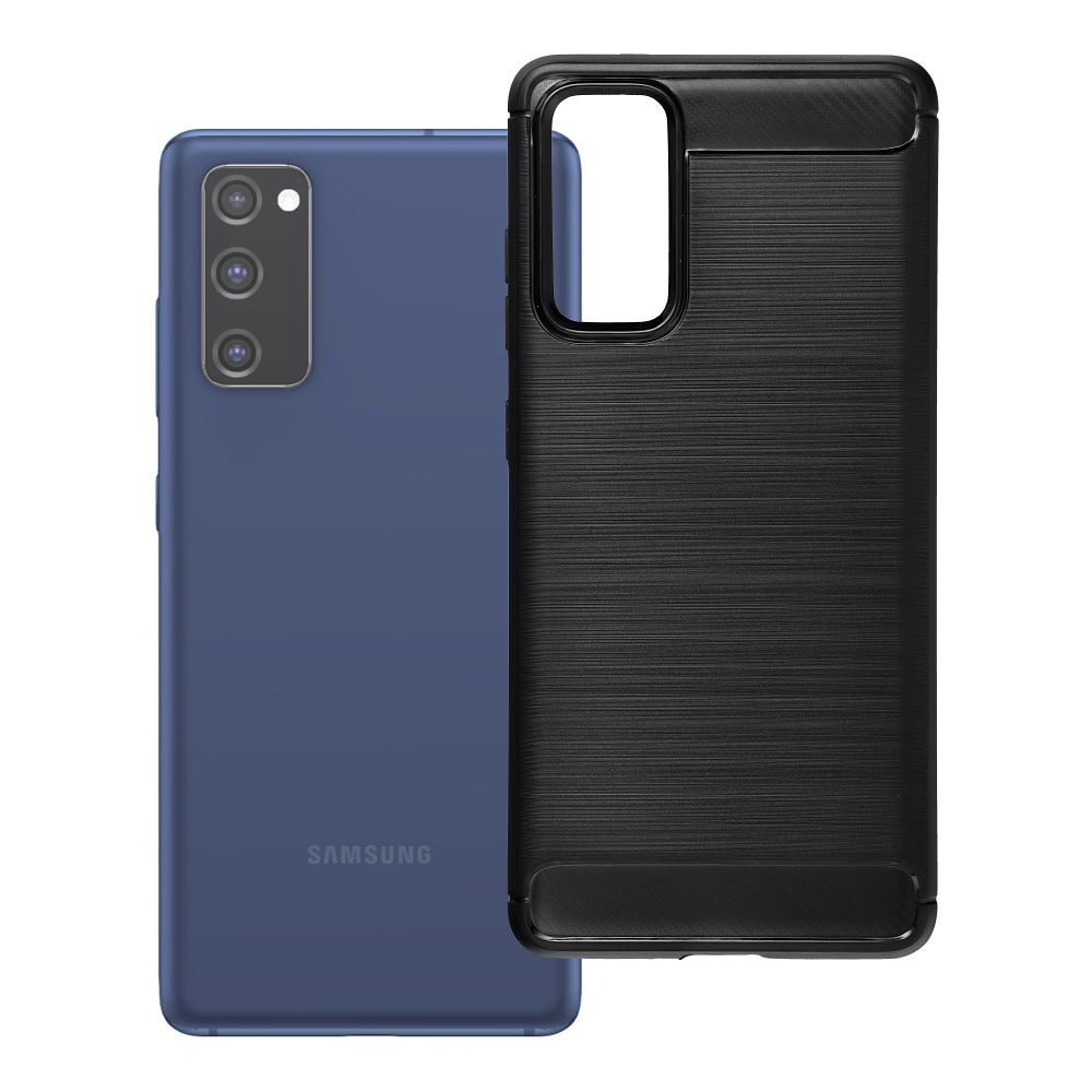 bc6ef65e0fd5c3e1f41d106cfb2ee3d7 Husa protectie Carbon pentru Samsung Galaxy S20 FE 4G/5G neagra