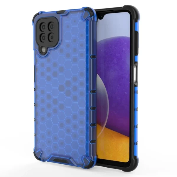 Husă protecție pentru Samsung Galaxy A22, albastră